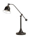 Eduardo Bell Shade Table Lamp Dark Bronze - Furniture House (VA)