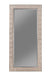 Rollins Rectangular Floor Mirror Silver Sparkle - Furniture House (VA)