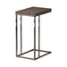 Pedro Expandable Top Accent Table Weathered Grey and Black - Furniture House (VA)
