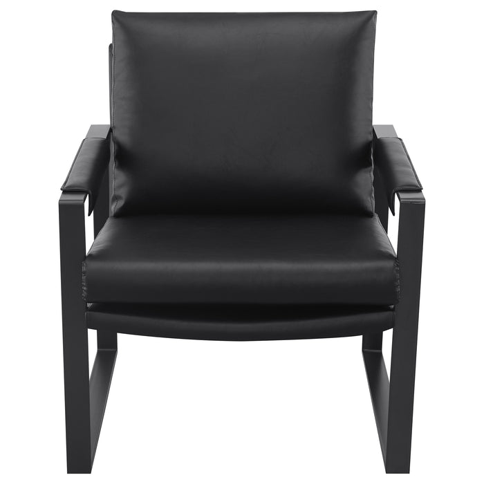 Rosalind Upholstered Track Arms Accent Chair
