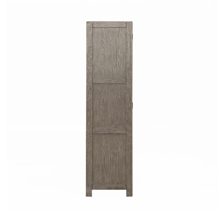 Liberty Furniture Skyview Lodge Armoire in Cobblestone