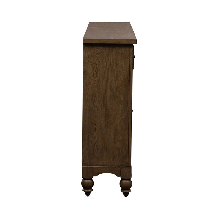 Americana Farmhouse Hall Buffet in Dusty Taupe image