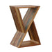 Lily Geometric Accent Table Natural - Furniture House (VA)