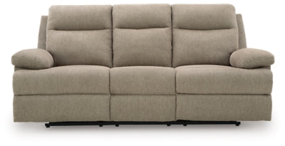 Side-Swipe Reclining Sofa with Drop Down Table - Furniture House (VA)