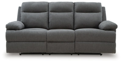 Side-Swipe Reclining Sofa with Drop Down Table - Furniture House (VA)