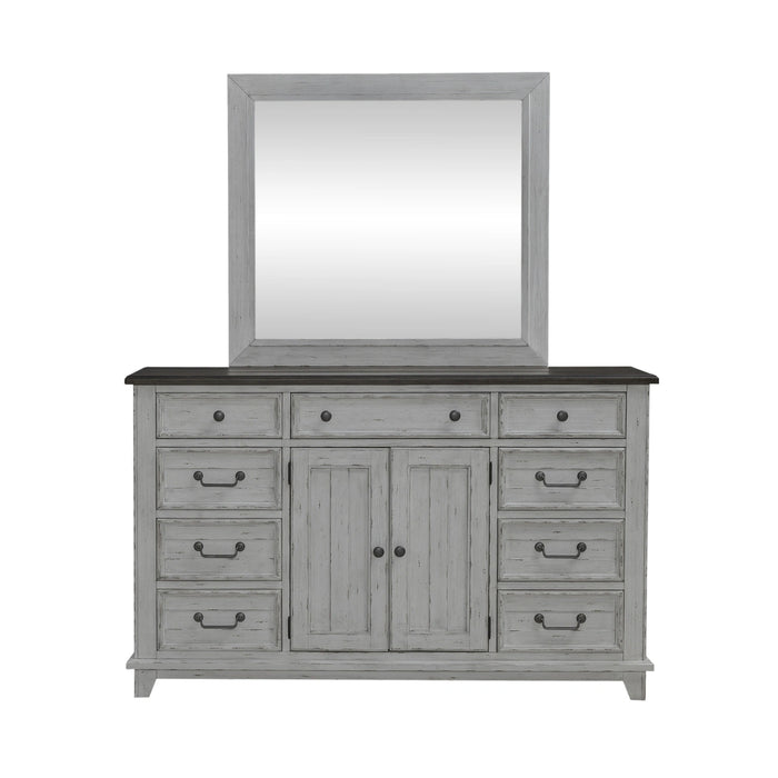River Place Dresser & Mirror image