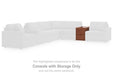 Modmax Balanced Sectional with Audio and Storage Consoles - Furniture House (VA)