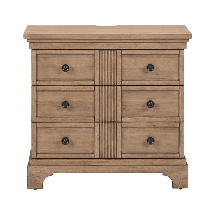 Haven Hills Bedside Chest w/ Charging Station - Furniture House (VA)