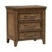 Carolina Park Nightstand w/ Charging Station - Furniture House (VA)