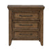 Carolina Park Nightstand w/ Charging Station - Furniture House (VA)