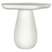 Perth 17-inch Side Table with Cloud-Shaped Top Off White - Furniture House (VA)
