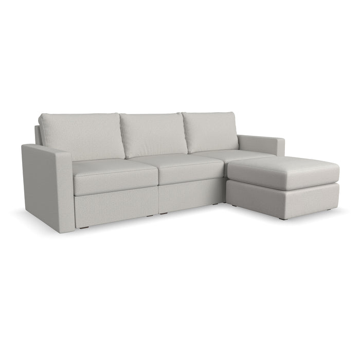 Flex Sofa with Standard Arm and Ottoman - Furniture House (VA)