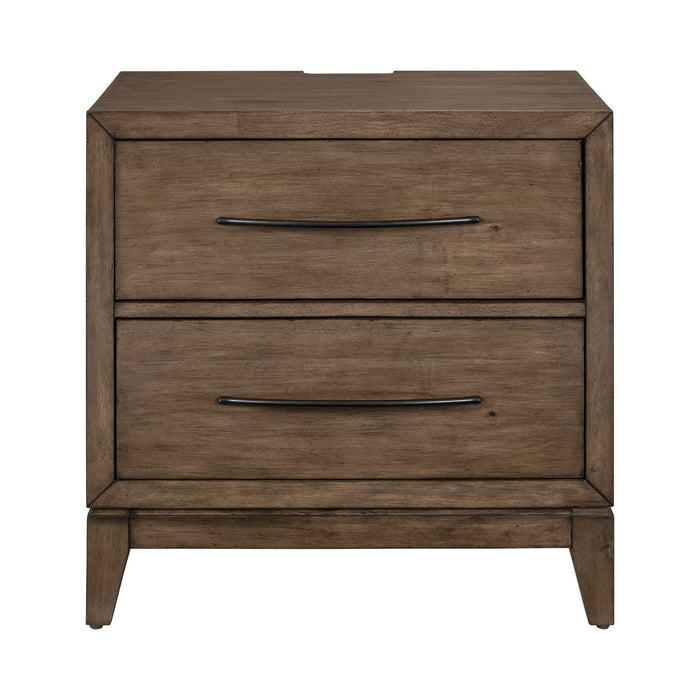 Shaker Lakes Nightstand w/ Charging Station image