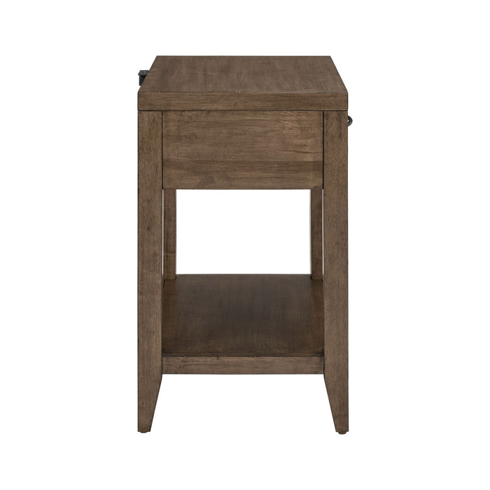 Shaker Lakes Open Nightstand w/ Charging Station image
