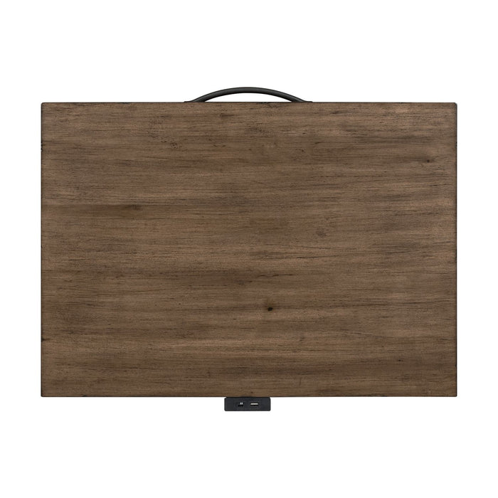 Shaker Lakes Open Nightstand w/ Charging Station image