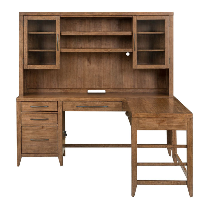 Shaker Lakes Opt L Shaped Desk Set image