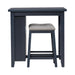 Brook Creek 3 Piece Counter Set - Navy - Furniture House (VA)
