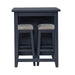 Brook Creek 3 Piece Counter Set - Navy - Furniture House (VA)