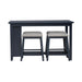 Brook Creek 5 Piece Counter Set- Navy - Furniture House (VA)