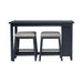 Brook Creek 5 Piece Counter Set- Navy - Furniture House (VA)