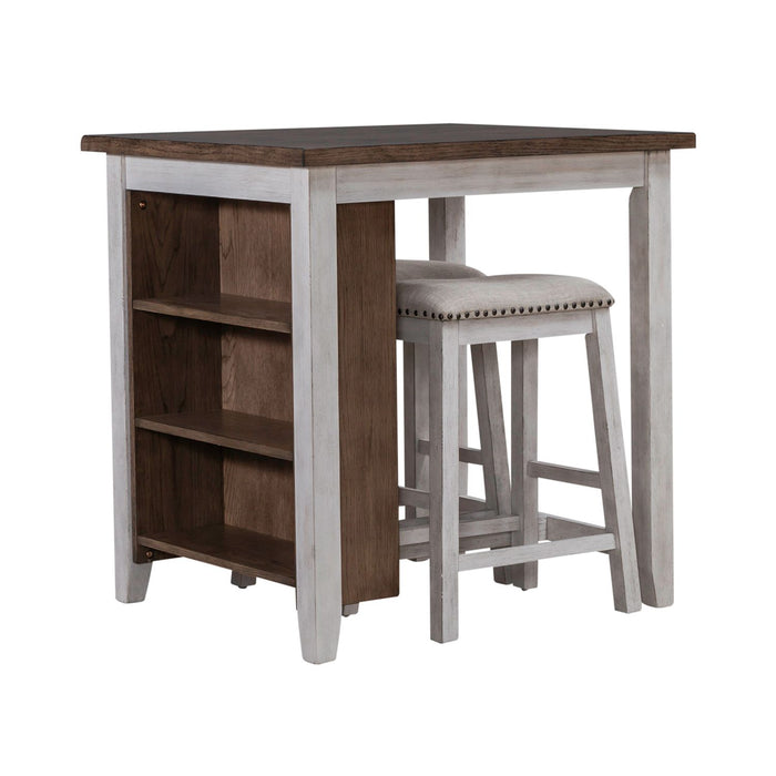 Brook Creek 3 Piece Counter Set - Two Tone - Furniture House (VA)