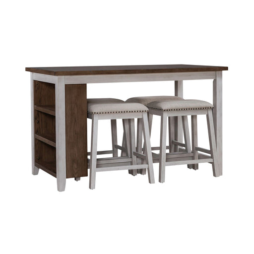 Brook Creek 5 Piece Counter Set- Two Tone - Furniture House (VA)
