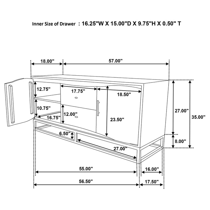 Zara Accent Cabinet - Furniture House (VA)