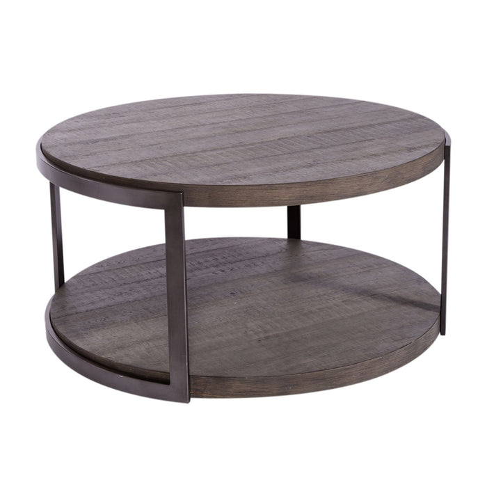 Modern View Round Cocktail Table - Furniture House (VA)