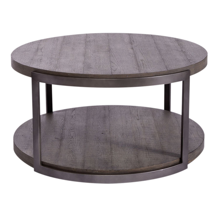 Modern View Round Cocktail Table - Furniture House (VA)