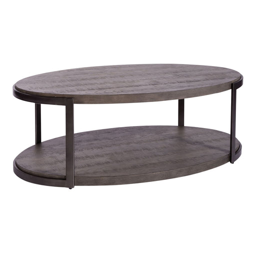 Modern View Oval Cocktail Table - Furniture House (VA)