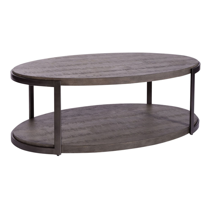 Modern View Oval Cocktail Table - Furniture House (VA)
