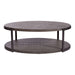 Modern View Oval Cocktail Table - Furniture House (VA)