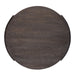 Modern View Round End Table in Gray - Furniture House (VA)