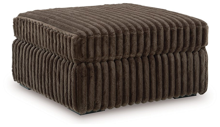 Midnight-Madness Oversized Accent Ottoman - Furniture House (VA)