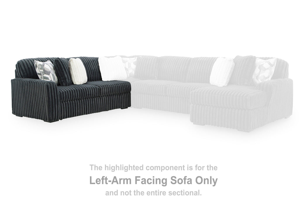Midnight-Madness Sectional Sofa with Chaise