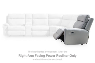Social Pointe Reclining Sectional with Storage Consoles - Furniture House (VA)
