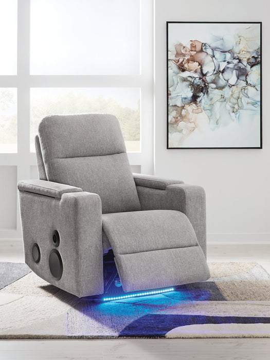 Pineland Power Glider Recliner with Audio System - Furniture House (VA)