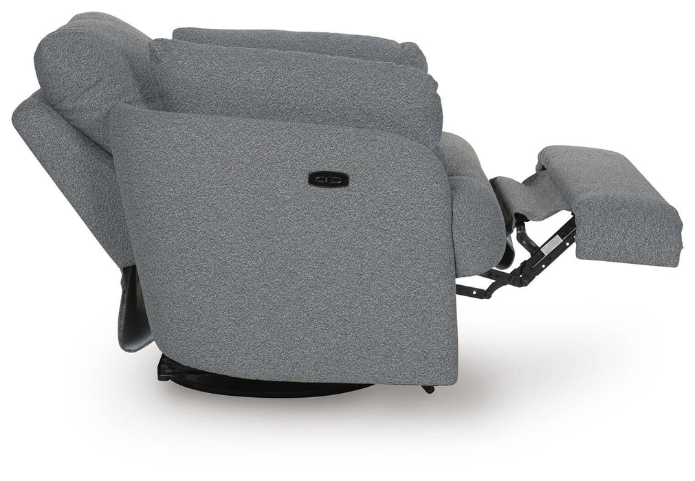 Alainmont Next-Gen Nuvella Swivel Power Recliner