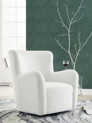 Rowenburg Swivel Glider Accent Chair - Furniture House (VA)