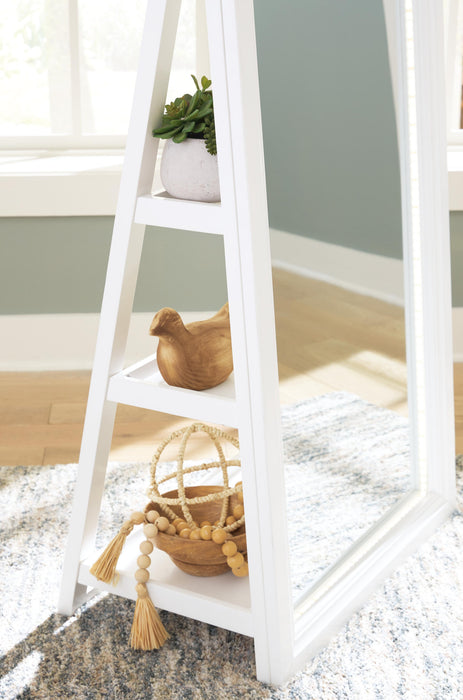 Evesen Floor Standing Mirror/Storage