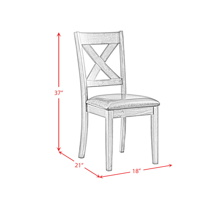 Alex 3PC Dining Set with Drop Leaf Table in Espresso