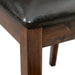 Alex Counter Side Chair W/Brown PU Espresso (2 Per Pack) - Furniture House (VA)