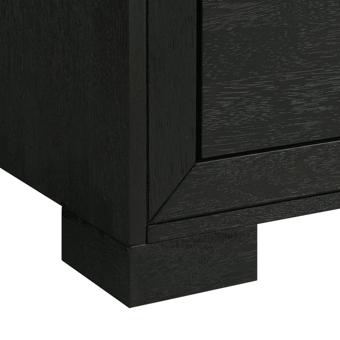 Allan 6-Drawer Dresser in Black - Furniture House (VA)