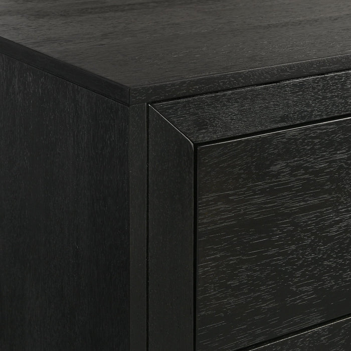 Allan 6-Drawer Dresser in Black - Furniture House (VA)