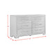 Allan 6-Drawer Dresser in Black - Furniture House (VA)