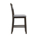Amherst Counter Side Chair W/Fabric Cushion Dark Finish (2 Per Pack) - Furniture House (VA)