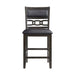 Amherst Counter Side Chair W/PU Cushion Dark Finish (2 Per Pack) - Furniture House (VA)