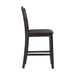 Amherst Counter Side Chair W/PU Cushion Dark Finish (2 Per Pack) - Furniture House (VA)