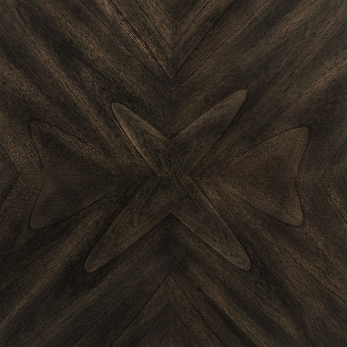 Amherst Dining Table w/Wood Leg Dark Finish - Furniture House (VA)