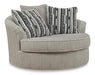 Calnita Oversized Swivel Accent Chair - Furniture House (VA)